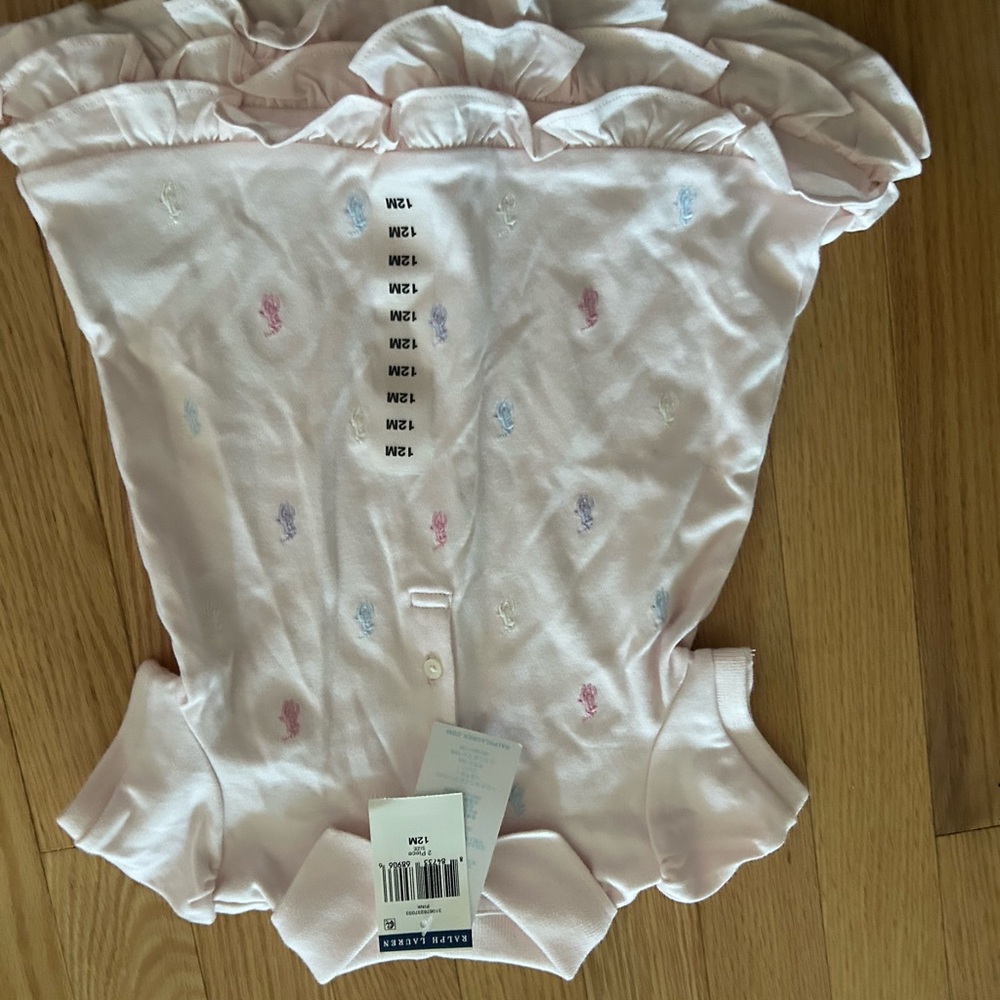 Ralph Lauren ruffled polo dress - Picture 2 of 4